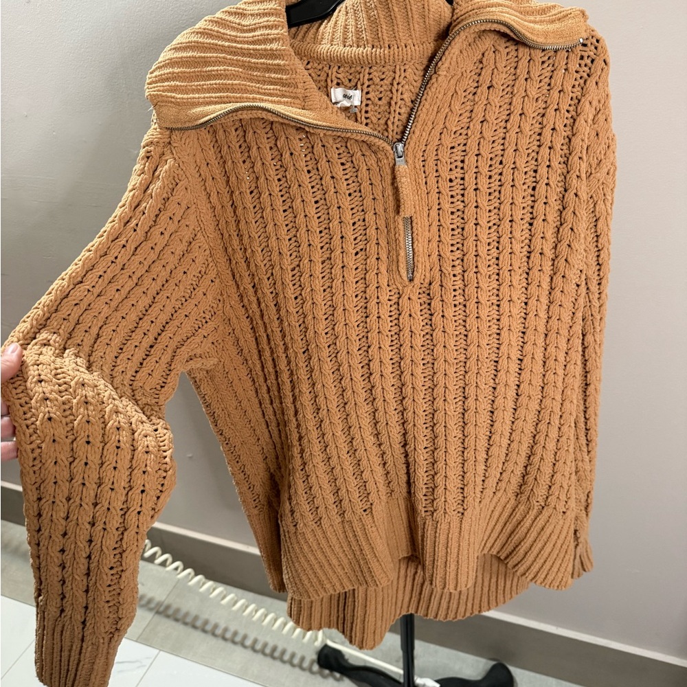 Aerie Cozy Tan Sweater